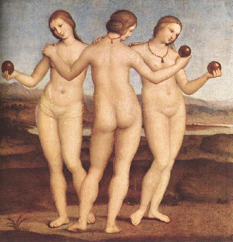 RAFFAELLO Sanzio The Three Graces F France oil painting art